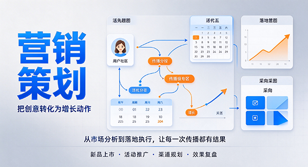 南区街道营销策划